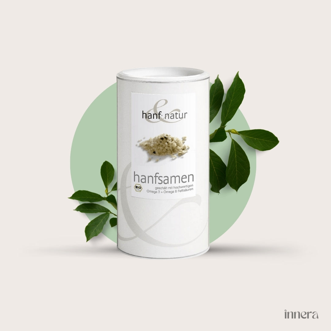 Hanfsamen geschält