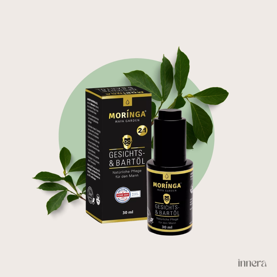 Moringa Kosmetik-, Gesichts-, Bart- & Körperöl