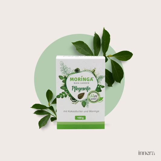 Moringa Naturseife aus liebevoller Handarbeit