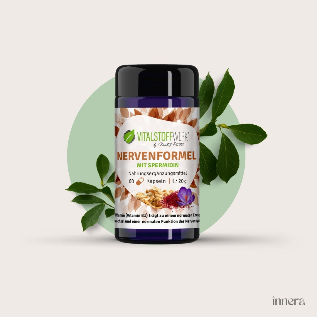 Nervenformel mit Spermidin, 60 Kapseln